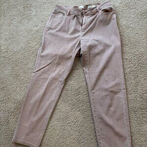 J.Jill Authentic Fit Heritage Jeans – Mauve/Pink | Size XL (16) JEANS.
